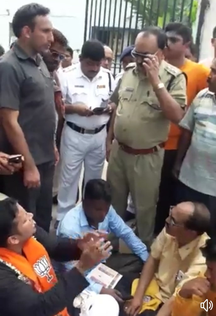 Police are stopping election campaign - anupam hazra