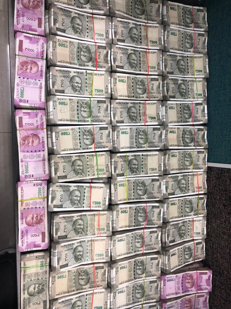 Cash seized in burrabazar