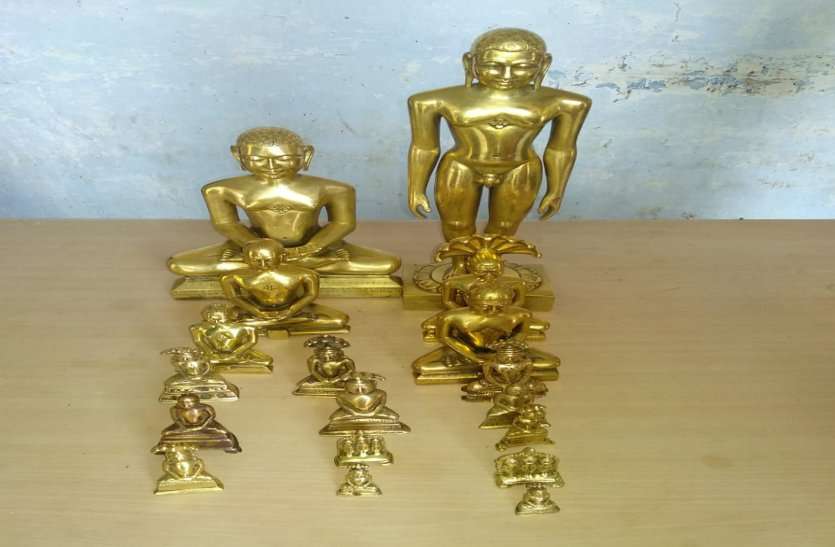 digambar jain 22 idol bhind