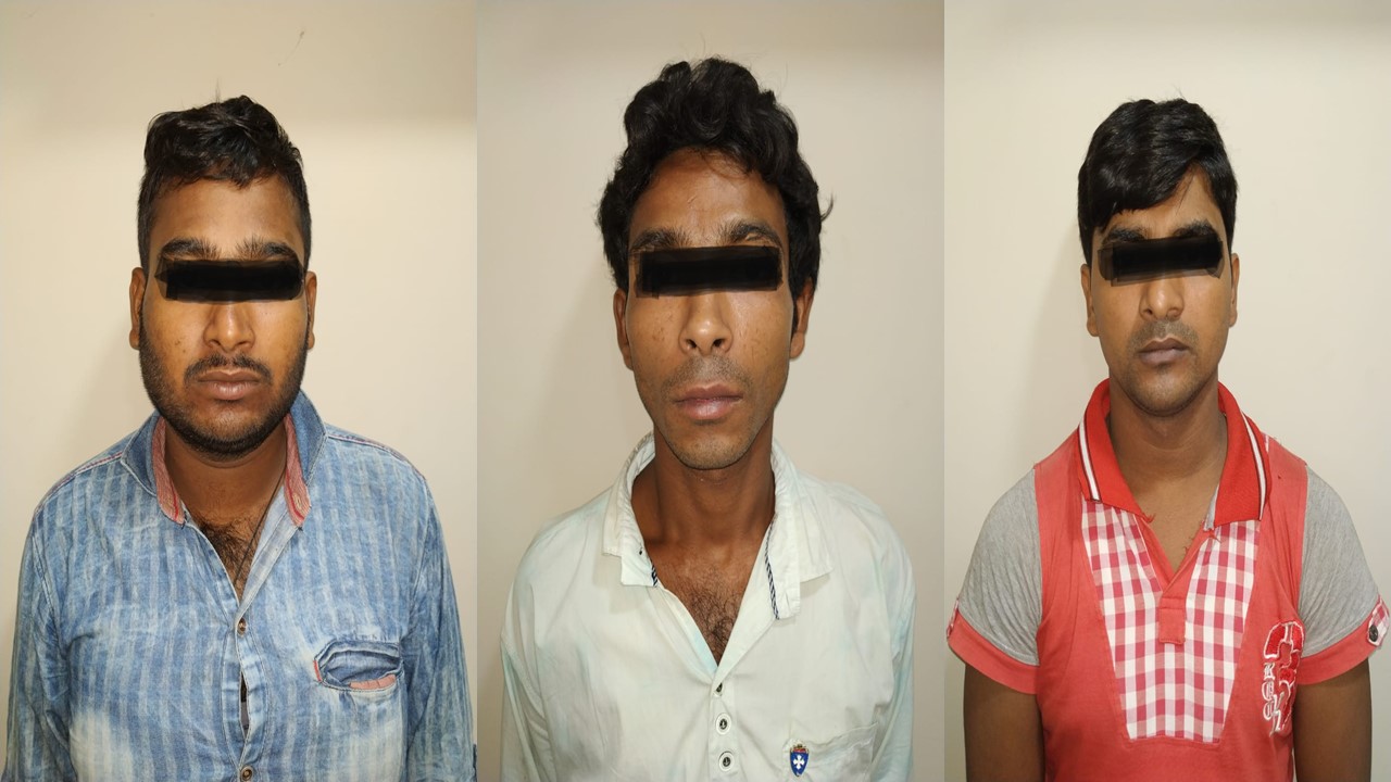 3 arrested with 6.5 lacks
