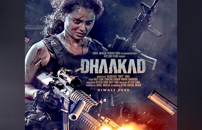 dhaakad teaser