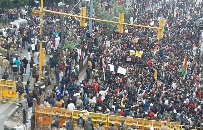 सीलमपुर इलाके में नागरिकता कानून