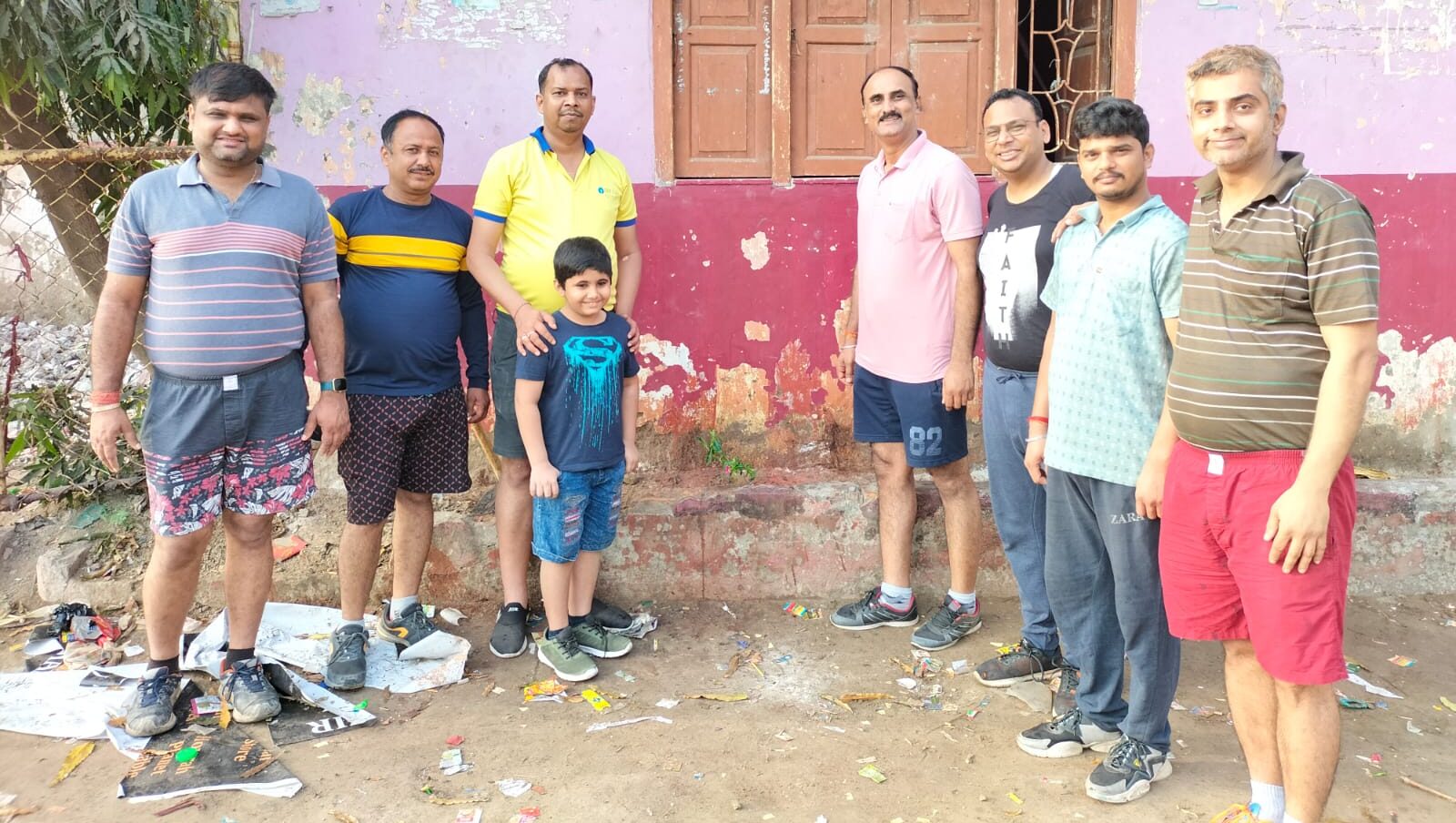 tree plantation in howrah by shyam deewane