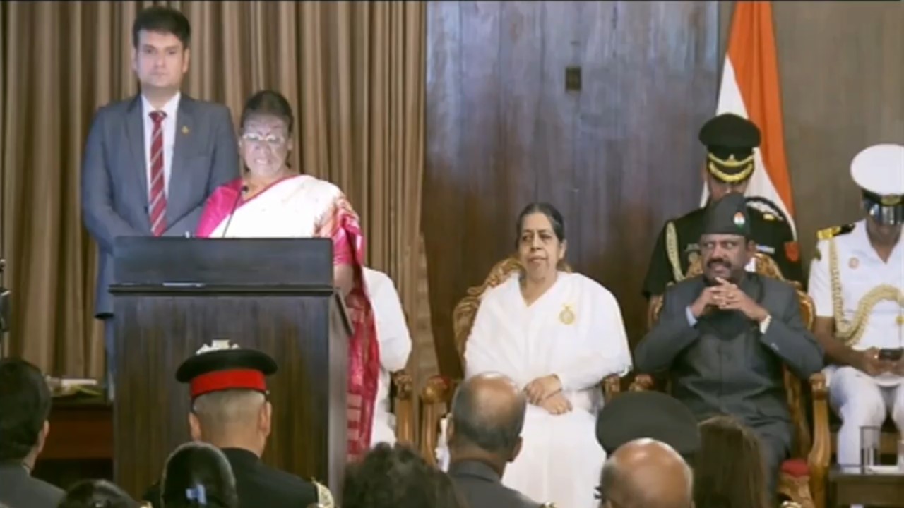 President Droupadi Murmu in Kolkata - launch of My Bengal Addiction Free Bengal campaign