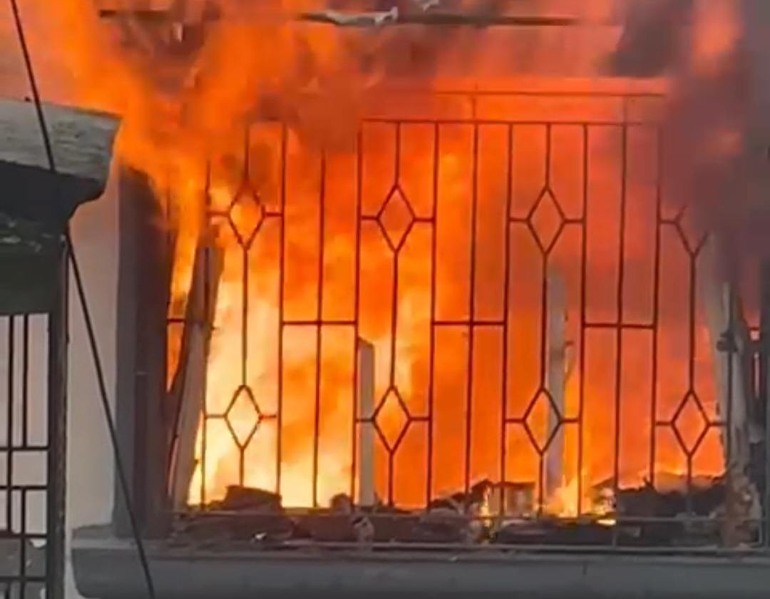 Fire at Shibpur Flower Valley