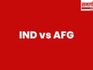 Ind vs afg t20 series