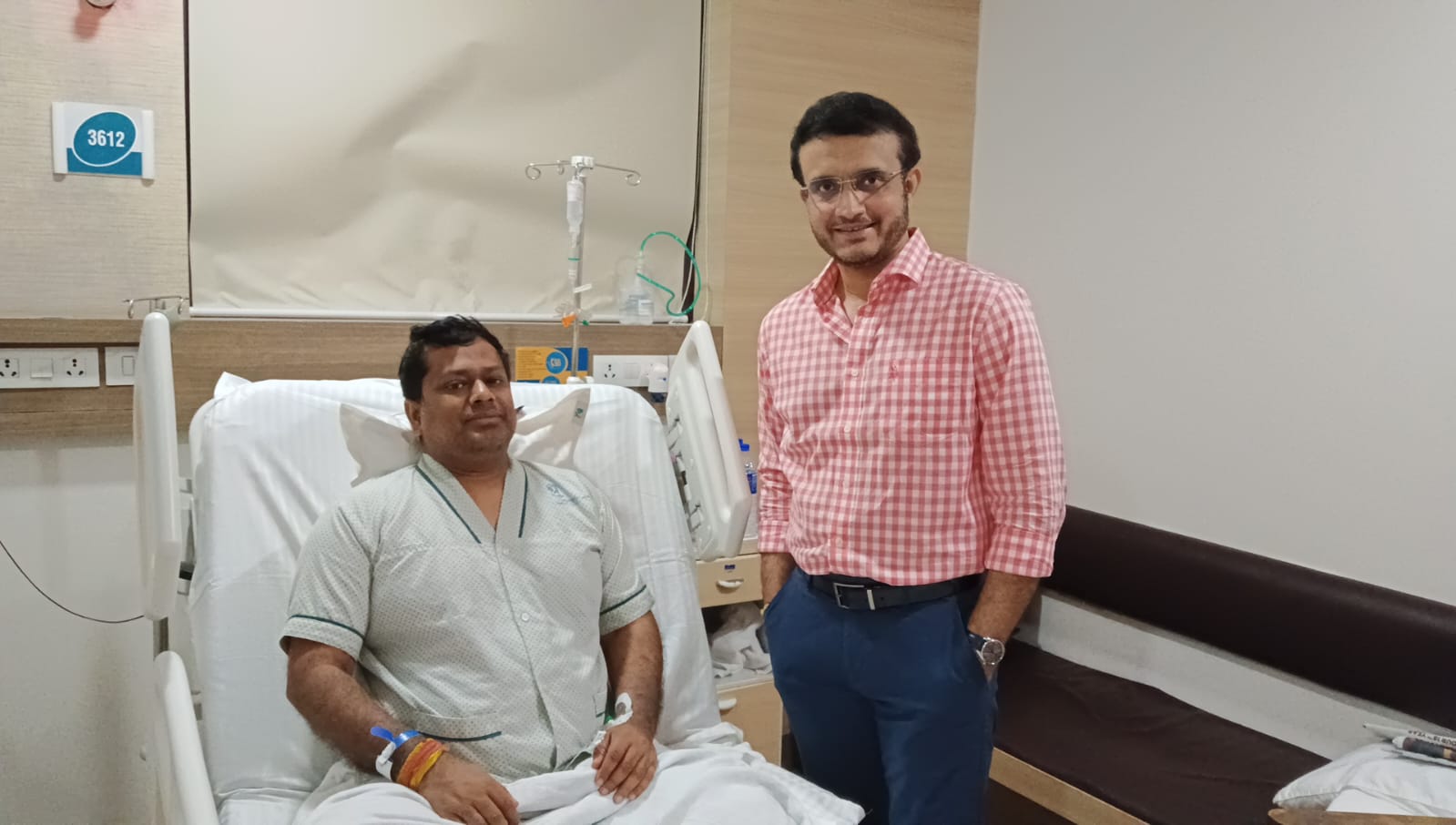 Sourav Ganguly Meets Injured Bengal BJP Chief Sukanta Majumdar