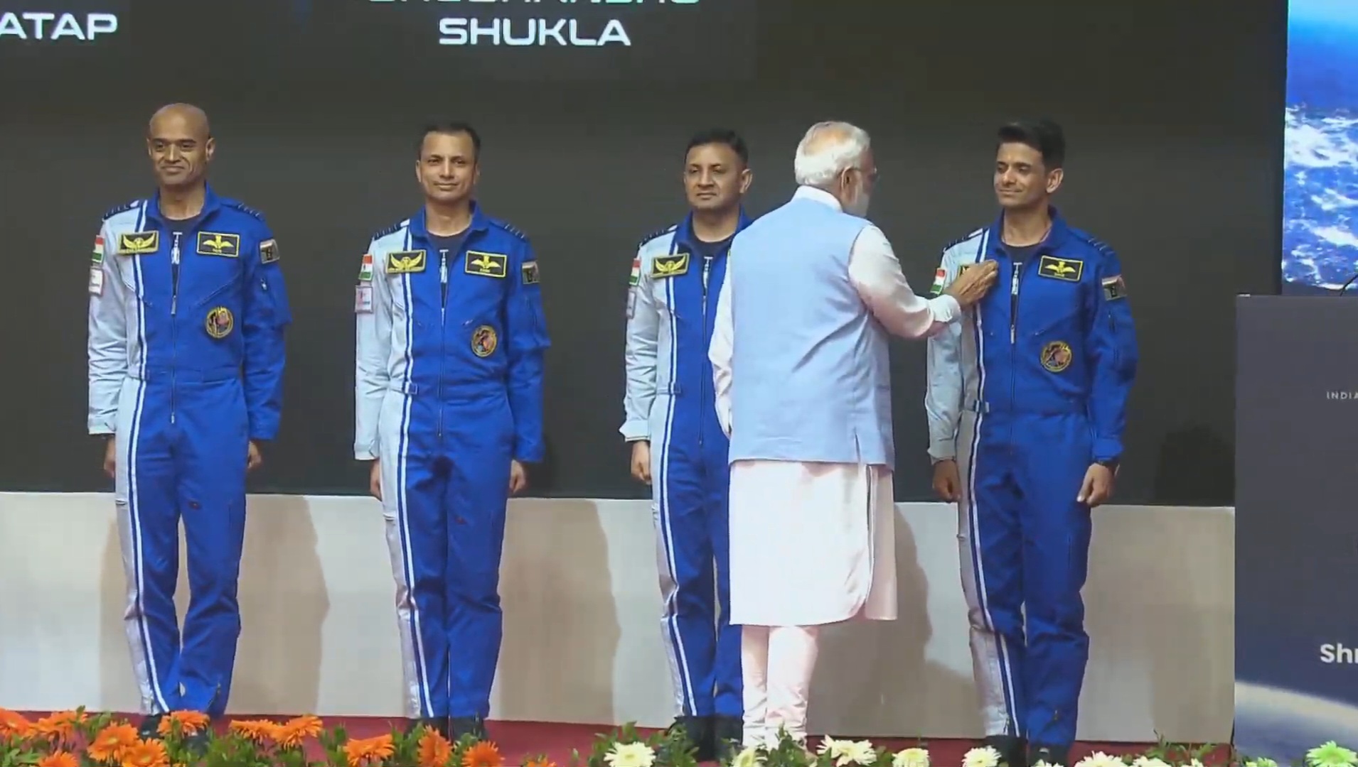 Gaganyaan mission - PM Modi reveals names of astronauts picked for Gaganyaan
