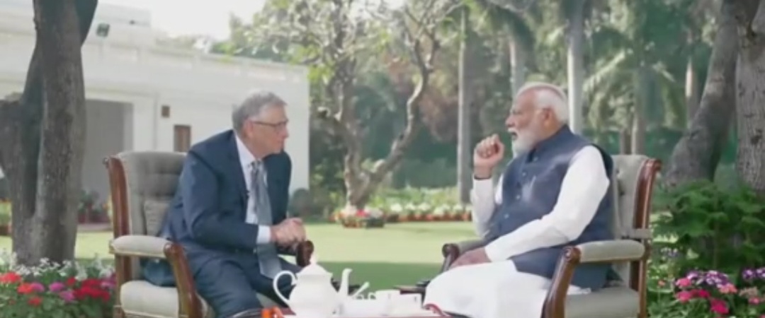 PM Modi Bill Gates