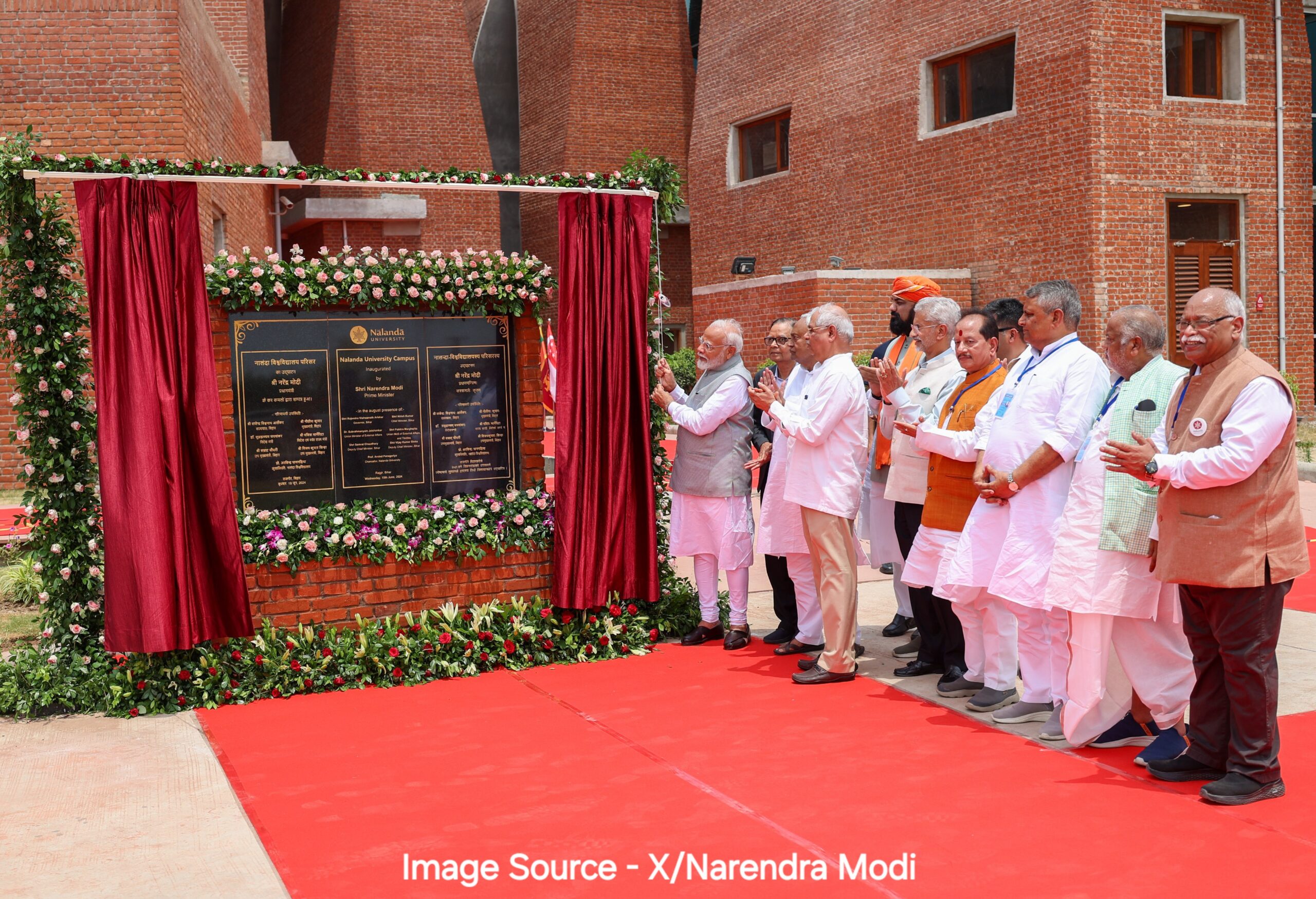 PM Modi inaugurates new campus of Nalanda University