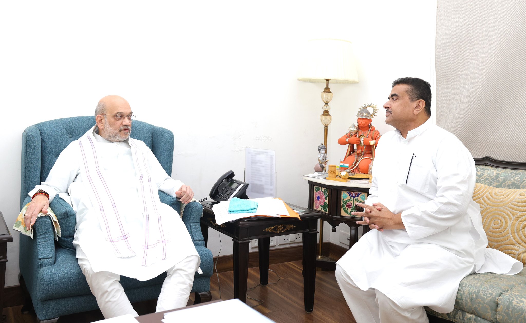 Suvendu Adhikari meets Amit Shah