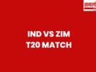 IND vs ZIM