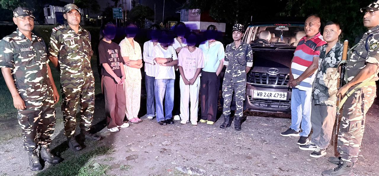 Girls Rescued By SSB