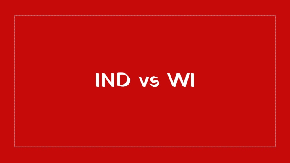 Ind vs wi 2nd test