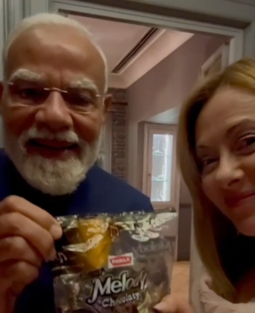 melodi - PM Narendra Modi gifts Melody toffee to Italian PM Giorgia Meloni