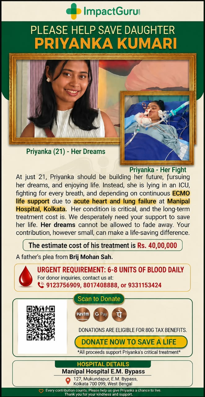 Please Help Save Daughter Priyanka Kumari